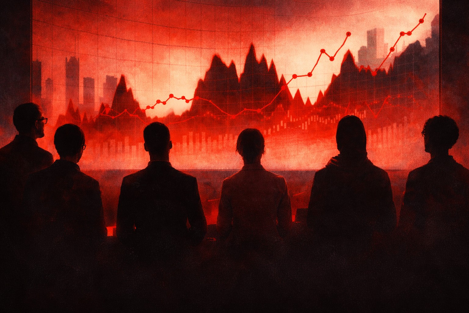 Headerbild: Beobachtung und Analyse in rot-schwarzer Bildsprache